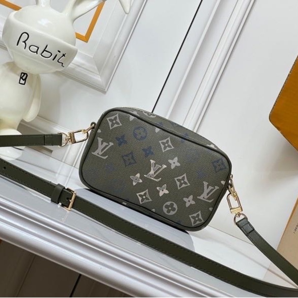 Louis Vuitton Olive Monogram Compact Crossbody Bag - image 4